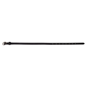 Pinnacle Black Leather English Spur Straps