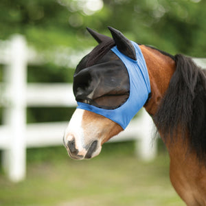 Schneiders® UltraFlex® Comfort Plus Bug Eye Zipper Mini Fly Mask with Forelock Saver