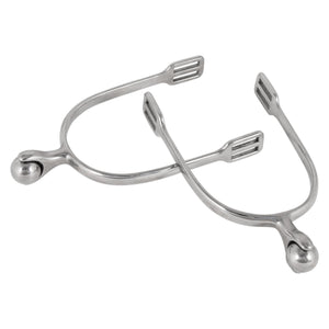Schneiders® Stainless Steel Roller Ball English Spurs