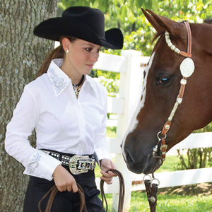 Cowgirl Royalty Ladies Classy Western Show Shirt