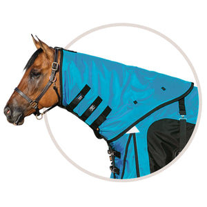 ARMORFlex® Warrior II V-Free® Wither Relief 220g Medium Weight Turnout Blanket Neck Cover