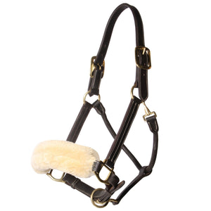 Just Merino Sheepskin Noseband Cover 9