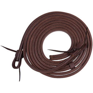 Billy Royal® Oiled Hermann Oak Double and Stitched Leather Split Reins