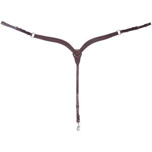 Billy Royal® Tooled Ranch Harness Leather Breastcollar