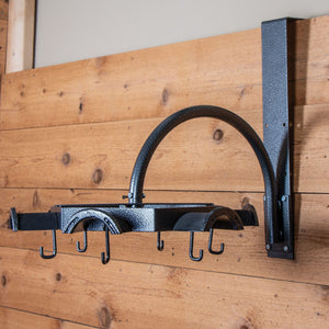 Easy-Up® Pro Non-Slip Carousel Tack Rack with Hooks