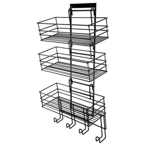 Easy-Up® Mounted Wide Groom Room Rack with Tack Rack