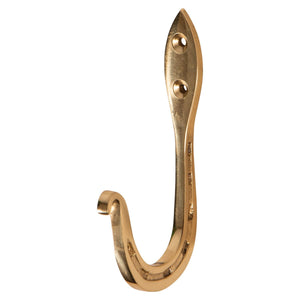Berlin Brass Curved Brass Hook