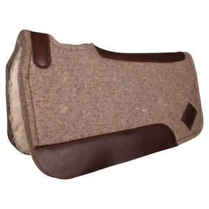 Billy Royal® Merino Wool Western Saddle Pad with Wool Bottom