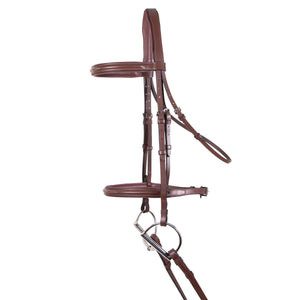 Pinnacle Pro Series Hunter Classic Bridle w/XL Reins for Horses