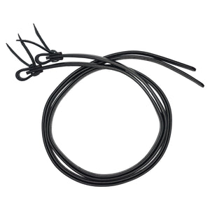 Billy Royal® Black Leather Western Show Split Reins - 5/8