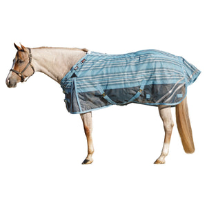 Schneiders® Dura-Mesh II V-Free® Adjusta-Fit® Surcingle Striped Fly Sheet