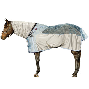 Schneiders® Mosquito Mesh® Hybrid II Attached Neck VTEK® Adjusta-Fit® Surcingle Fly Sheet