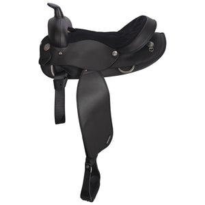 Wintec Round Skirt Wide Tree Synthetic Western Saddle