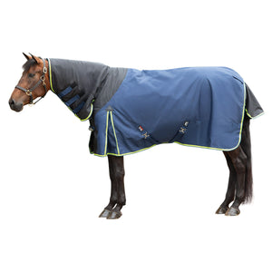 StormShield® No Chew Attached Neck Contour Collar Surcingle 220g Medium Weight Blanket