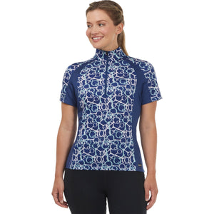 Kerrits® Ladies Balance Ice Fil® Short Sleeve Shirt - Print