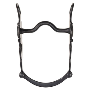 Schneiders® Arabian Low Port Black Steel Bit
