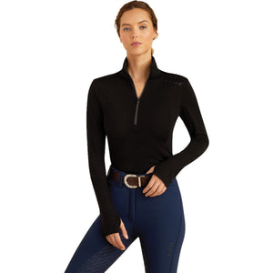 Ariat® Ladies Chevoit Quarter Zip Wool Baselayer