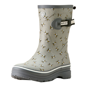Ariat® Ladies Kelmarsh Mid Bee Print Rubber Boots