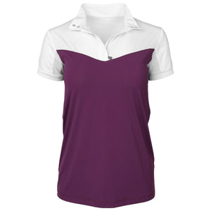 Dapplebay Ladies 1/4 Zip Short Sleeve Lady Show Top