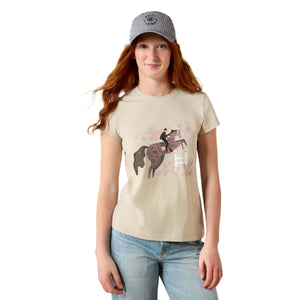 Ariat® Kids Floral Leap Tee