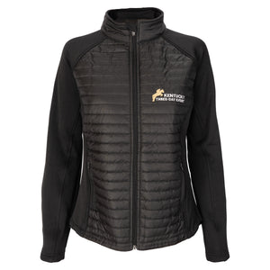 K3DE Ladies Combo Quilted Jacket