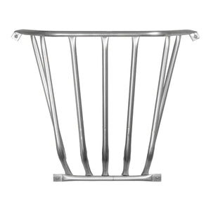Newport Blacksmith Galvanized Mounted Flat Wall Hay Rack