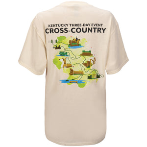 K3DE 2027 XC Course Map Unisex Cotton T-Shirt
