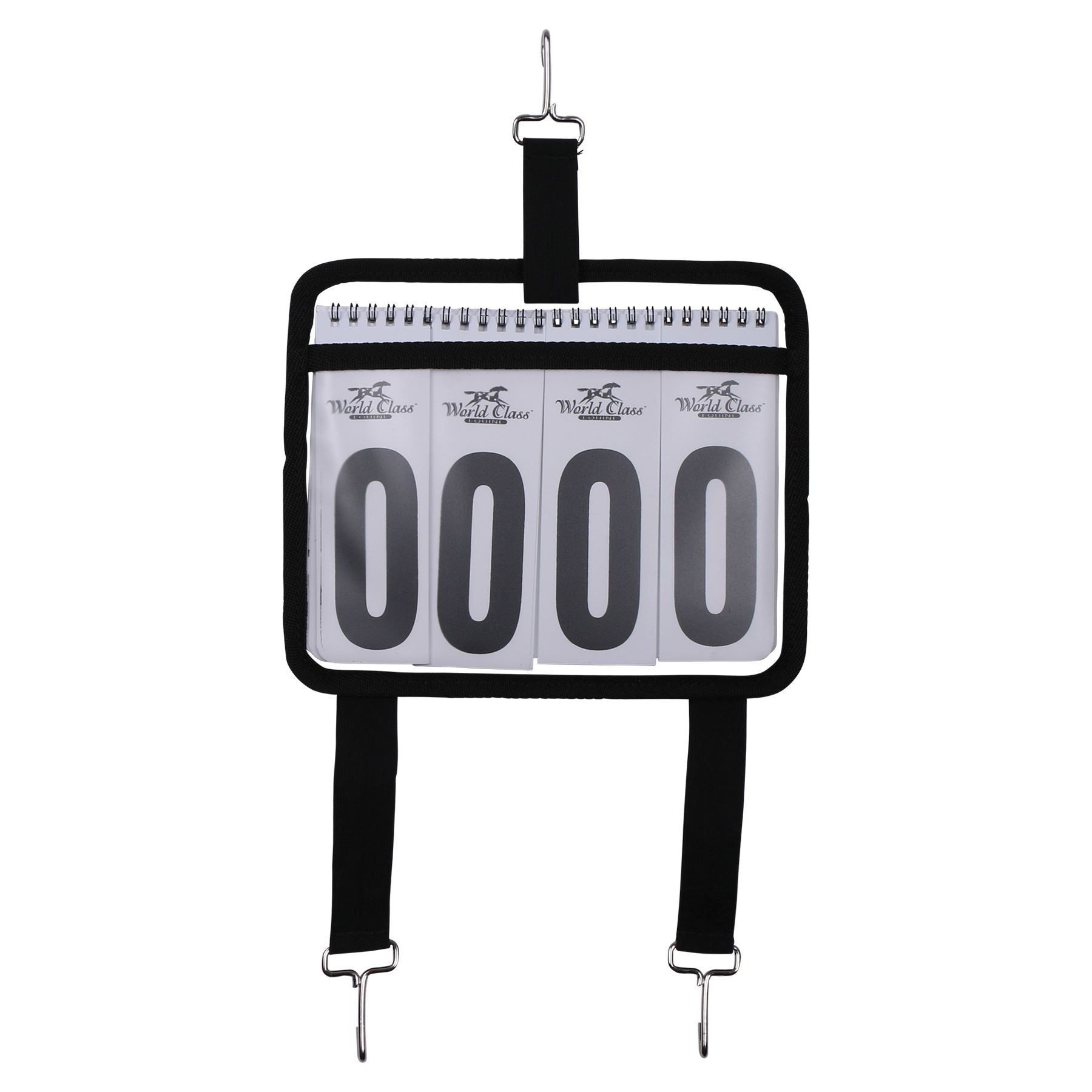 Western Saddle Pad Show Number Holder