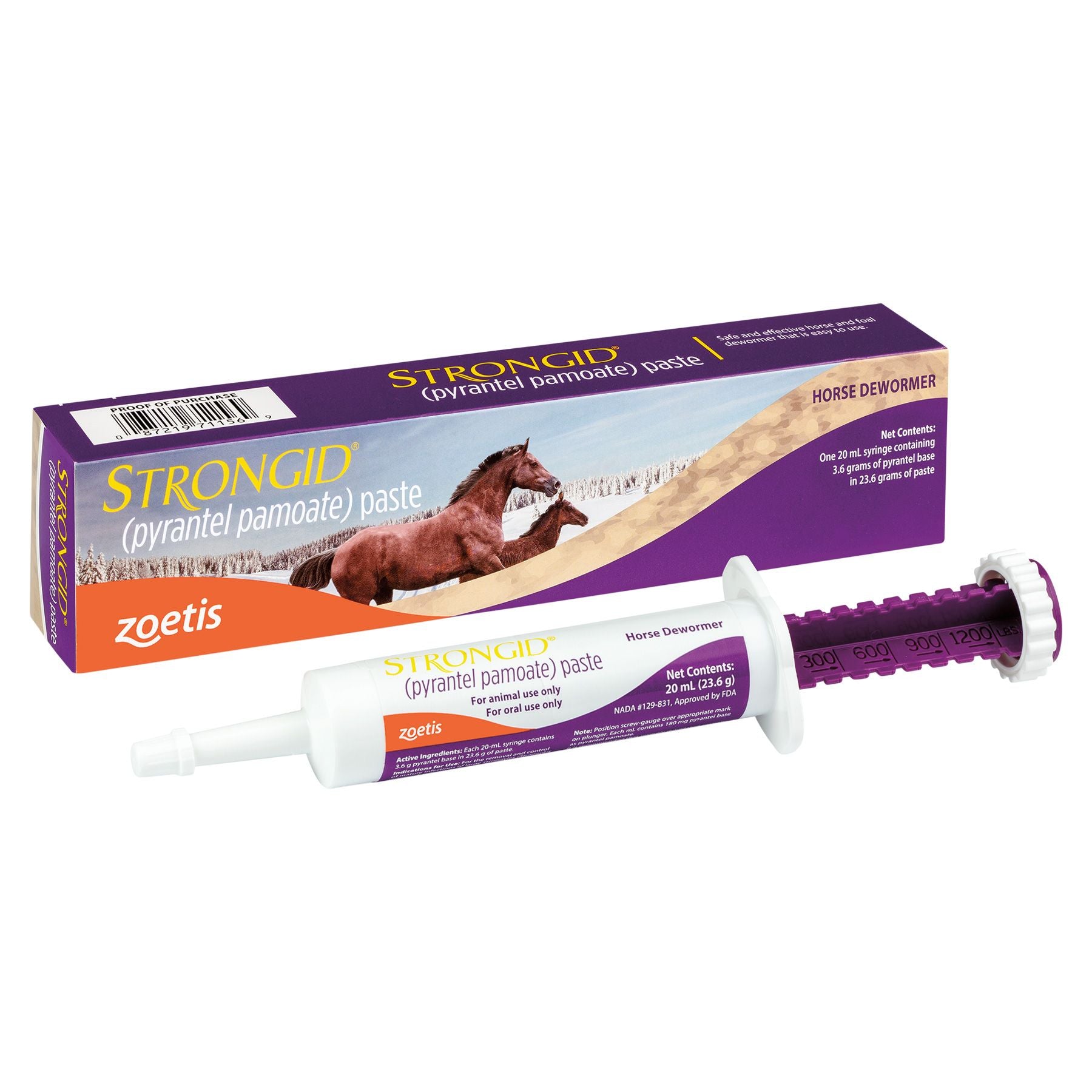 Strongid Pyrantel Pamoate Paste