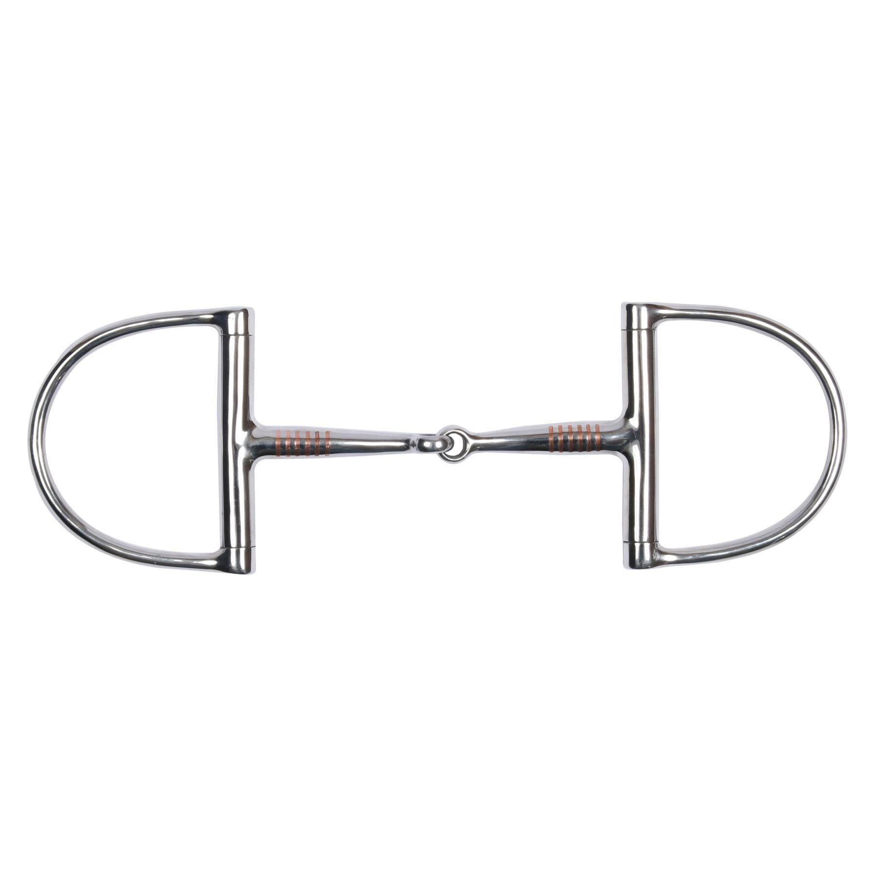 Schneiders® 3/8" Curved Snaffle D-Ring 5" mouth
