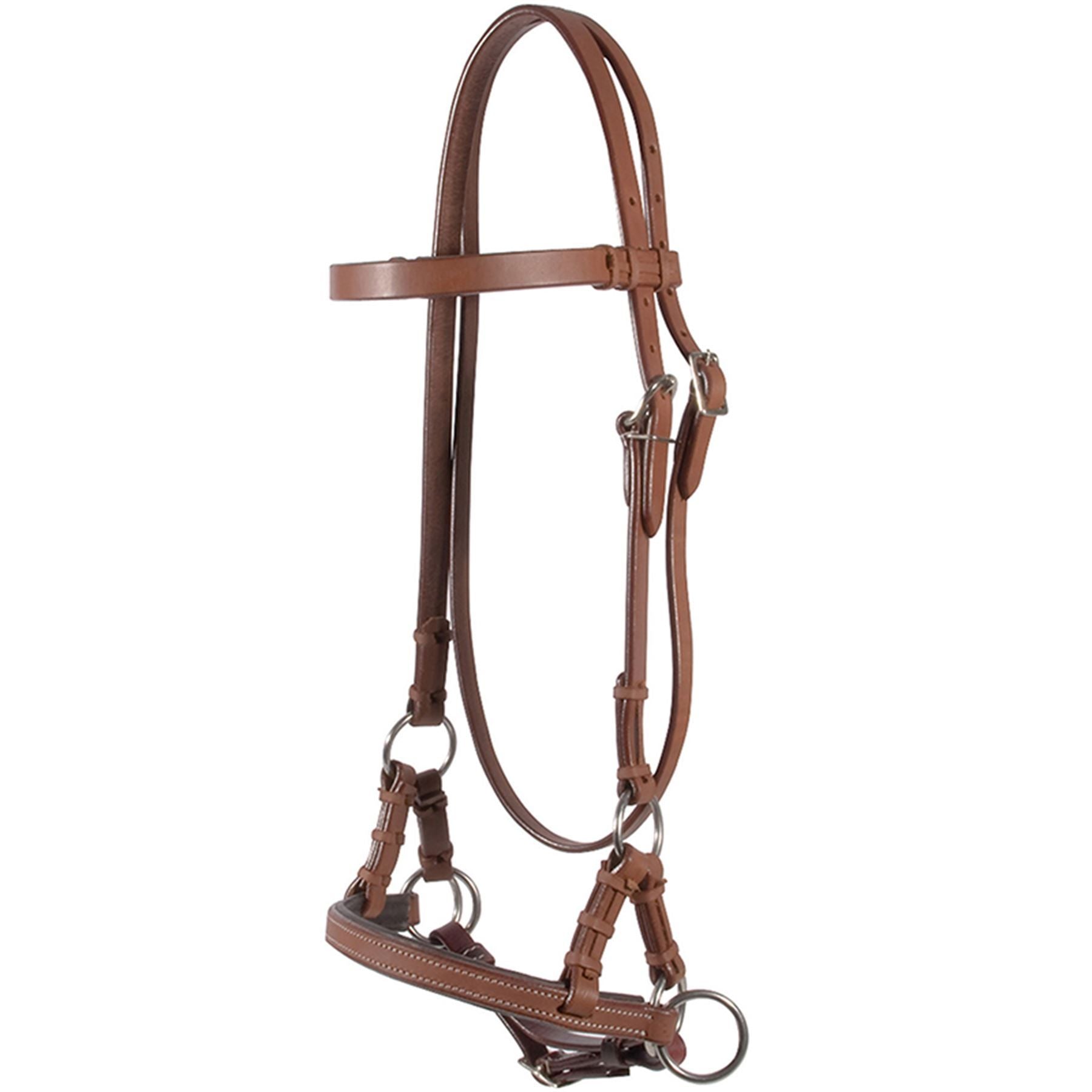 Schneiders® Padded Nose Leather Side Pull