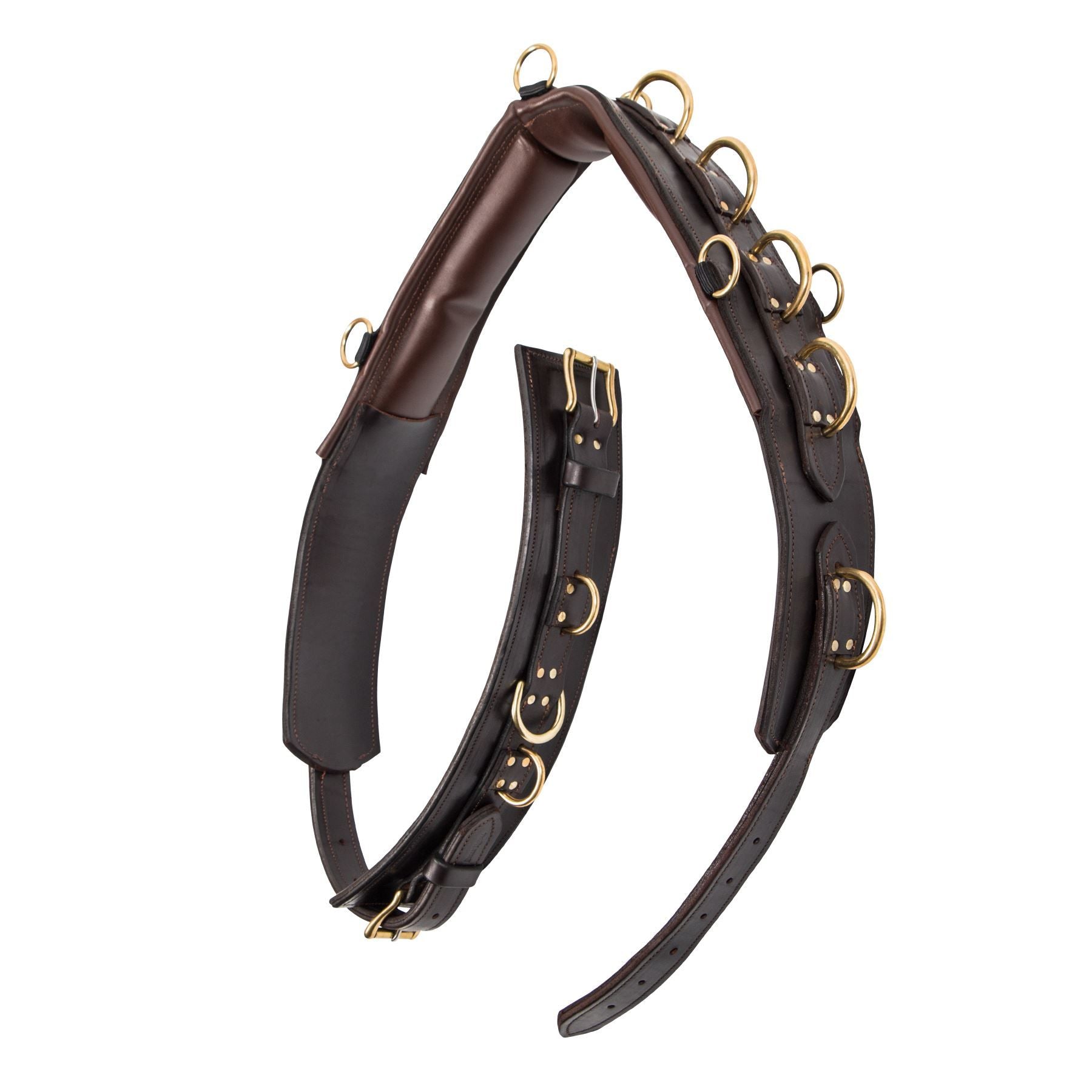 Victor Supreme Gene Lacroix Multi-Ring Training Surcingle for Horses