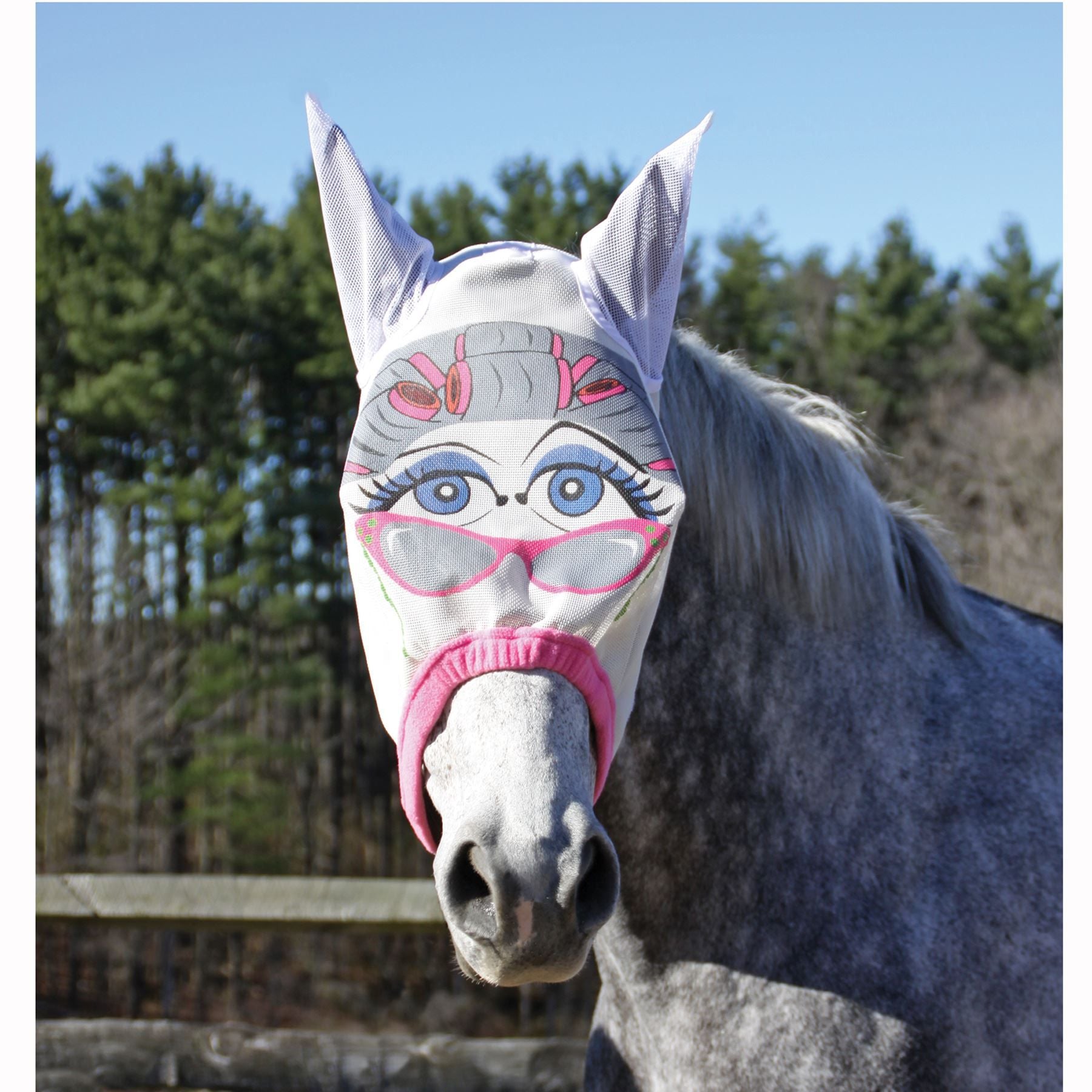 Schneiders® Dura-Mesh Granny Fly Mask with Ears