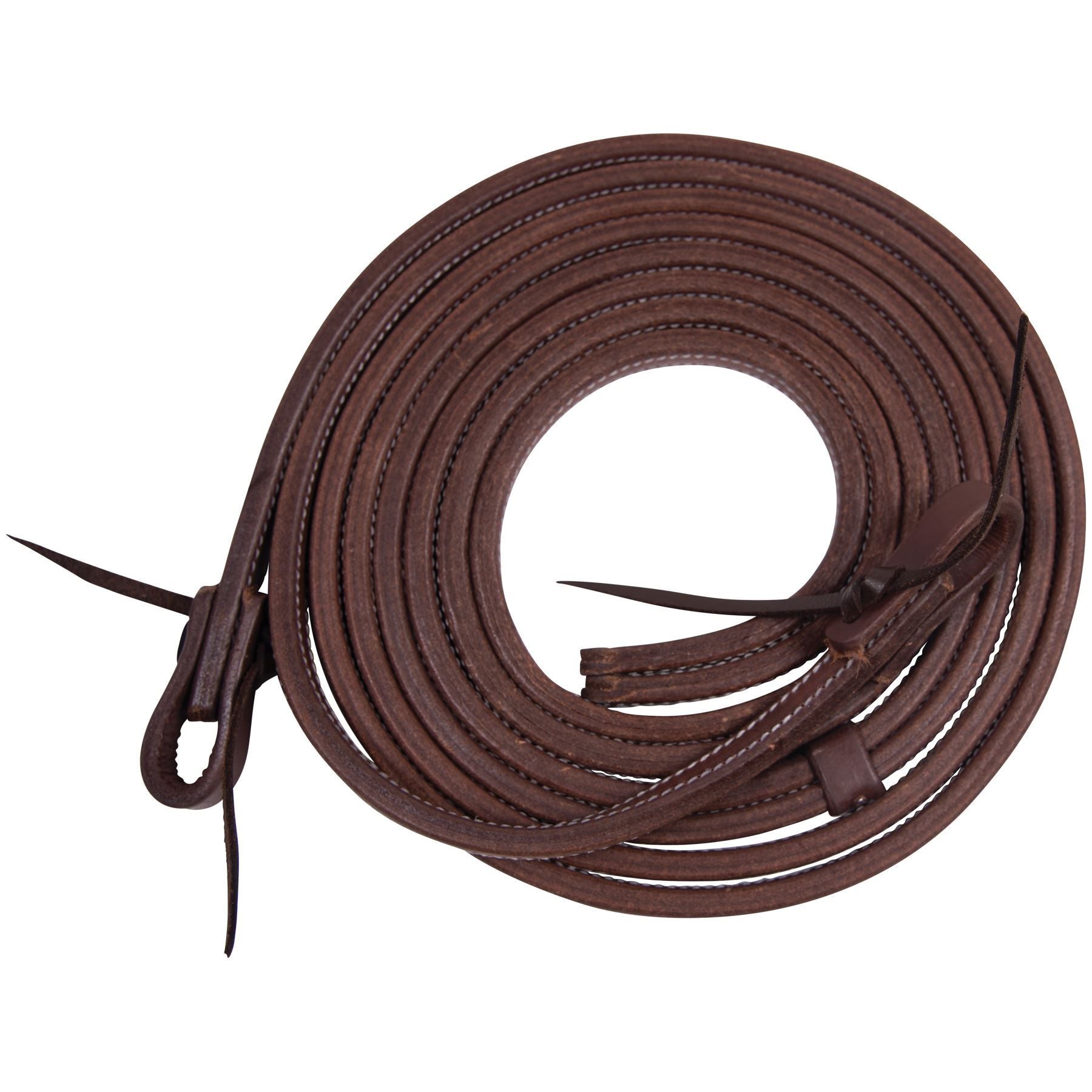 Billy Royal® Oiled Hermann Oak Double and Stitched Leather Split Reins