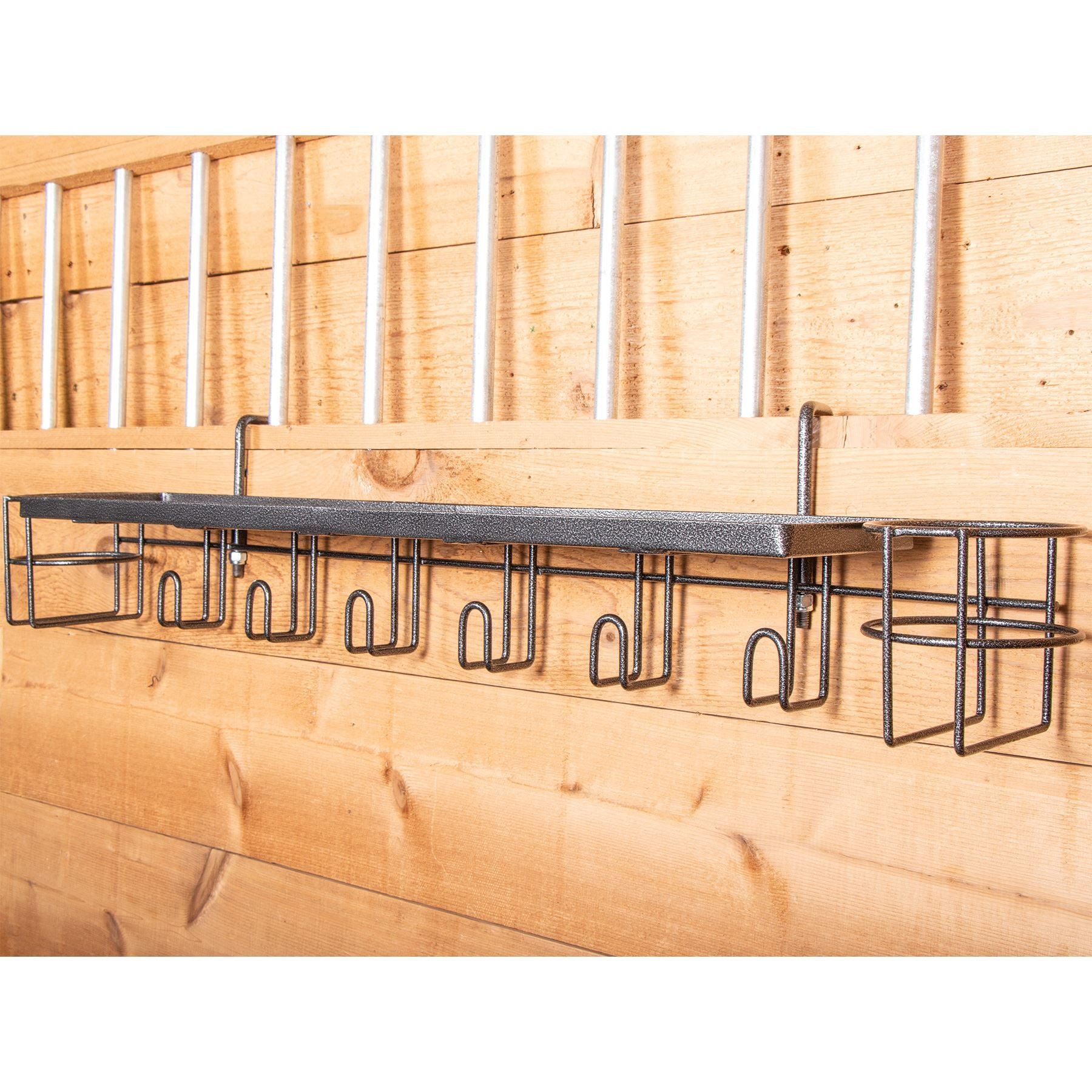 Easy-Up® Pro 30" Shelf with Bottle Holders and Tack Hangers