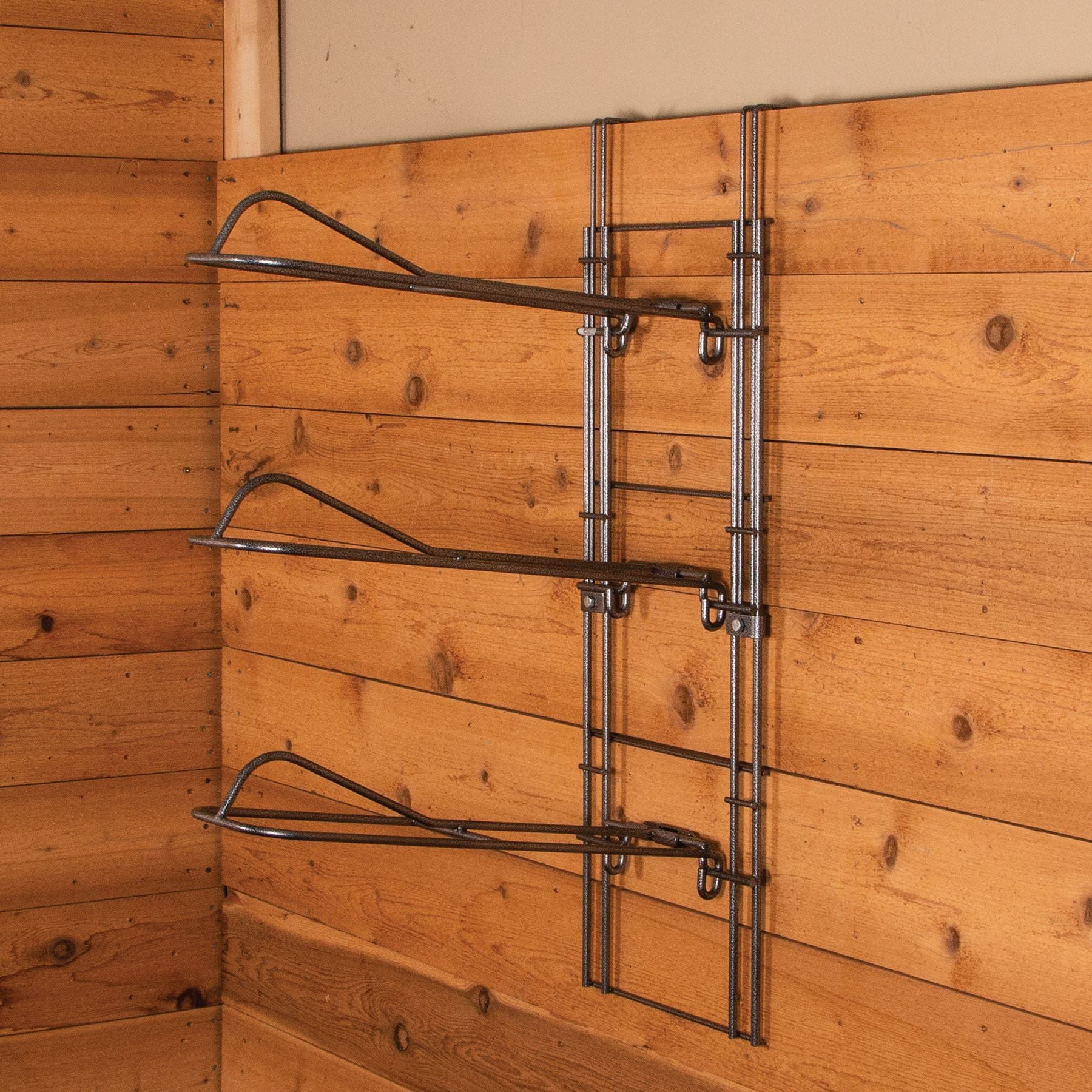 Schneiders® Easy-Up® Pro 3-Tier Drop Down Saddle Rack
