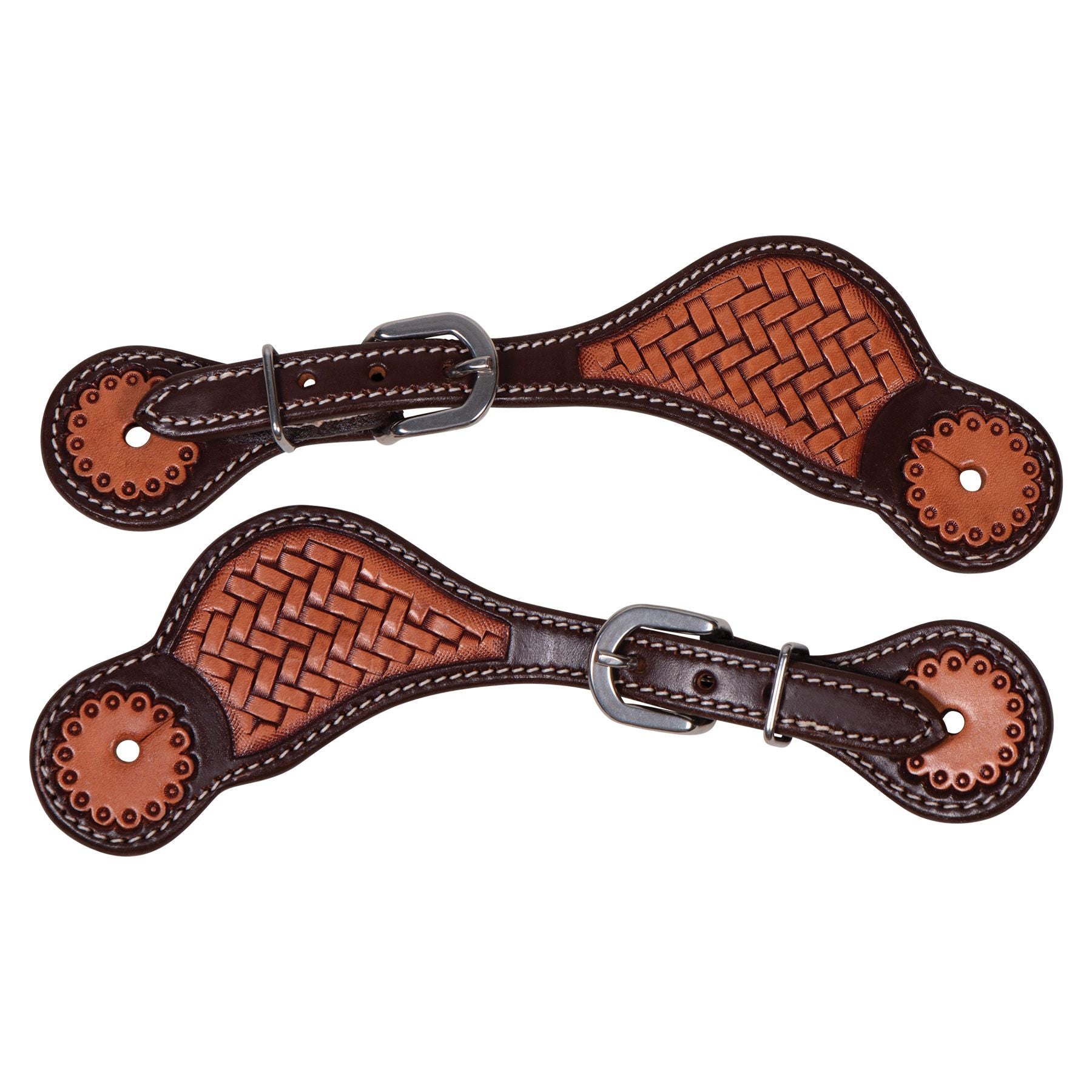 Schneiders® Basketweave Spur Straps