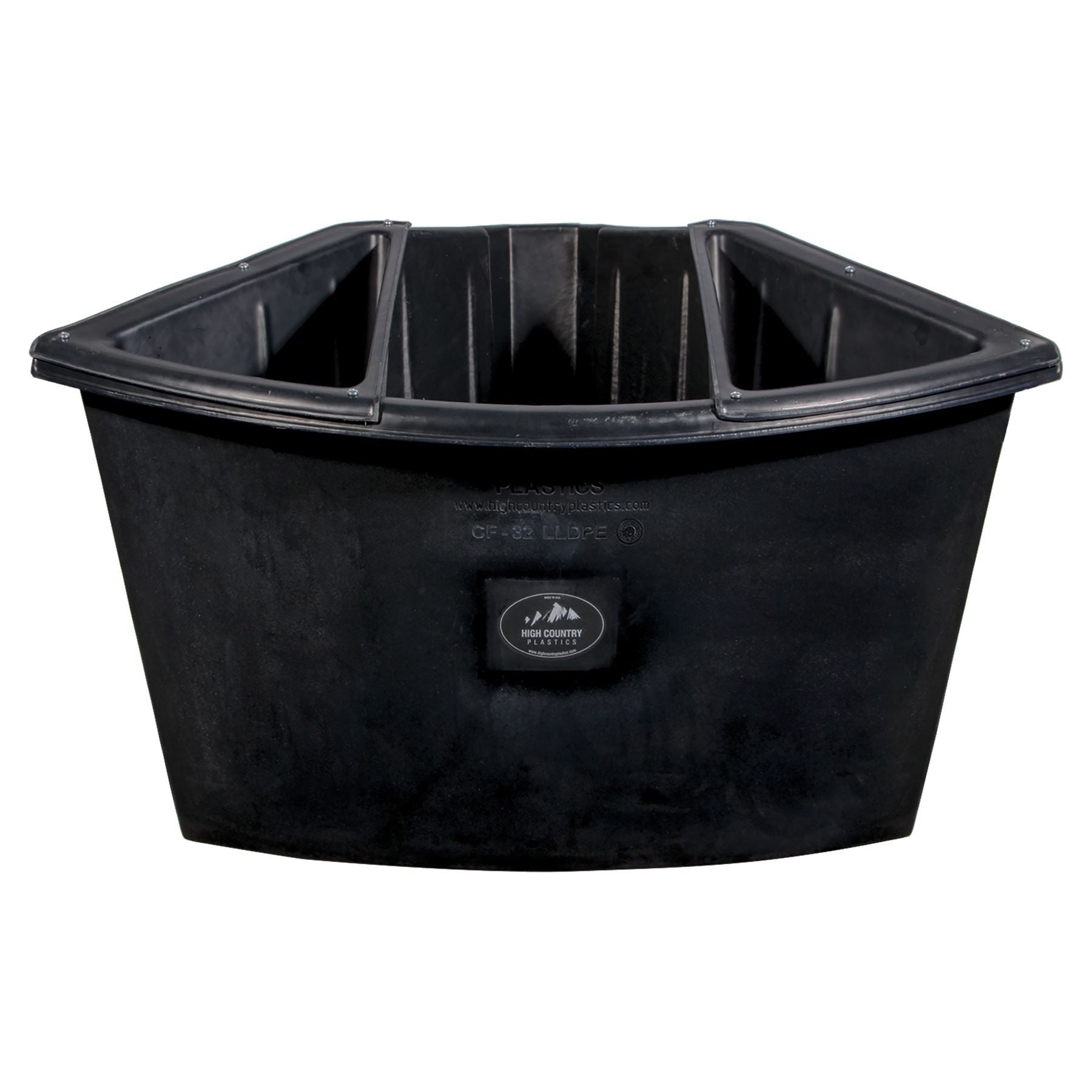 High Country Plastics XL Three Divider Corner Feeder - 40"