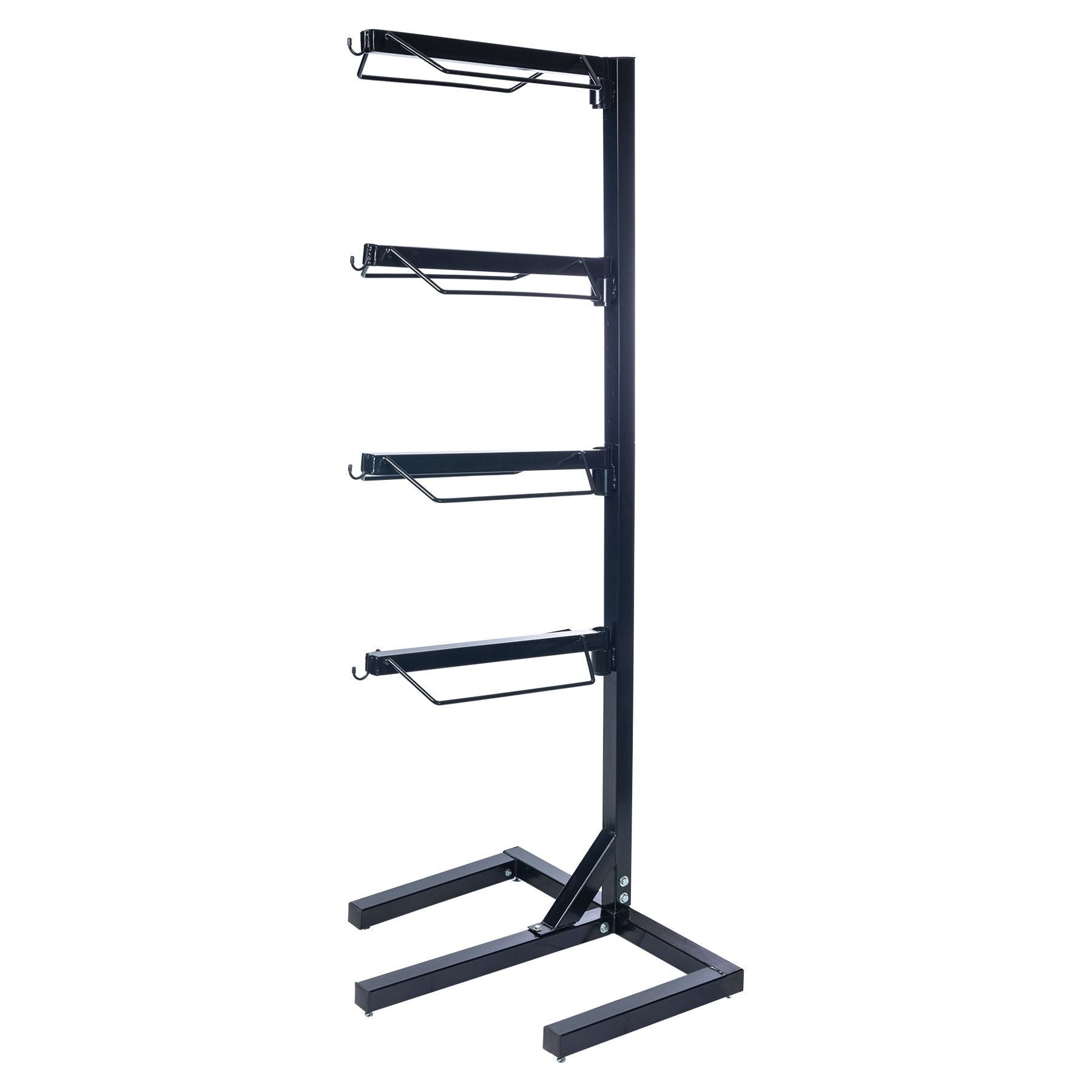 Easy-Up® 4 Tier Swivel Saddle Rack with Tack Hooks