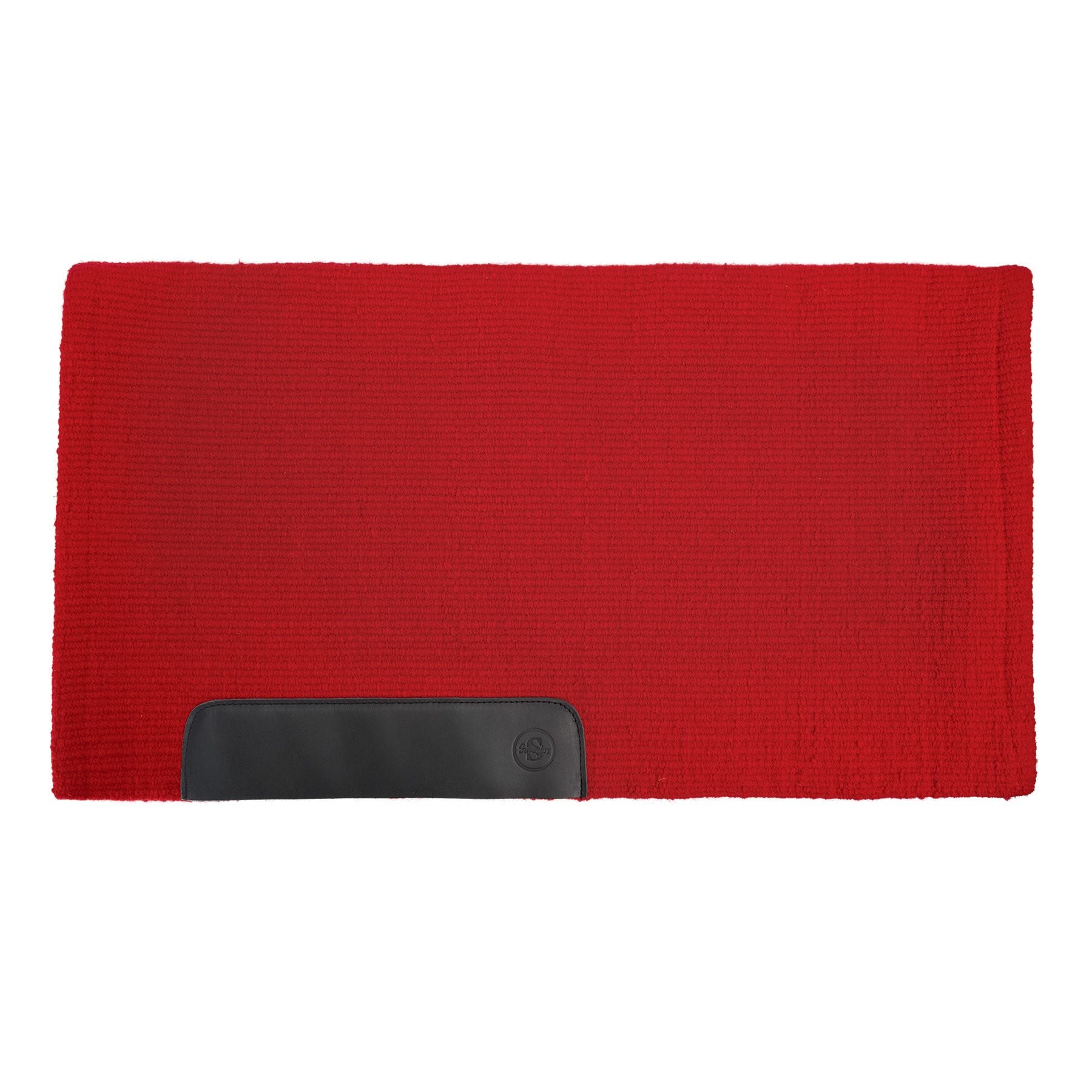 Billy Royal® Solid Wool Show Blanket with Wear Leathers - 34" x 38"