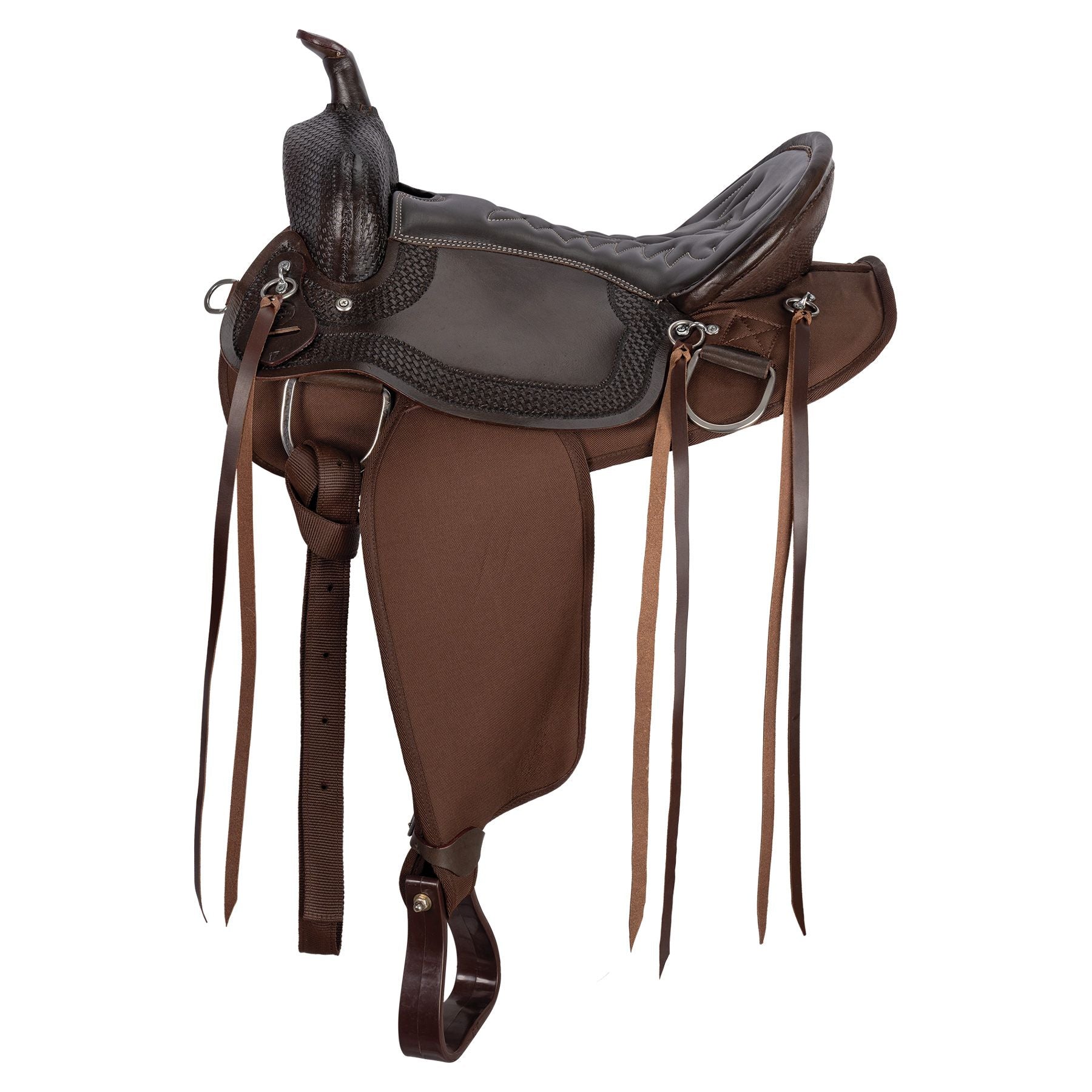 Schneiders® Leather-Cordura Western Trail Saddle II