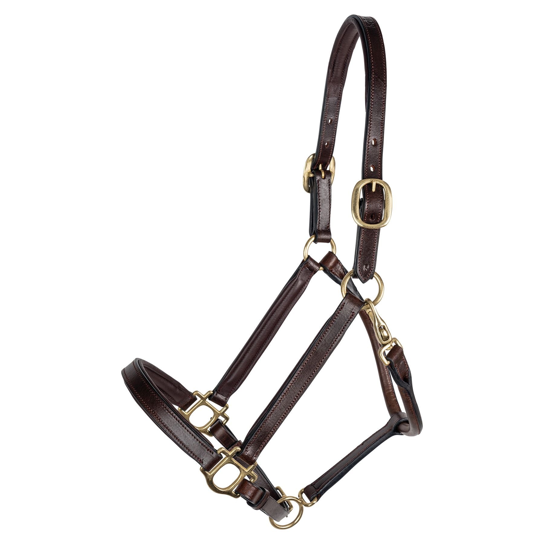 Schneiders® Double Stitched 3/4" Padded Leather Halter