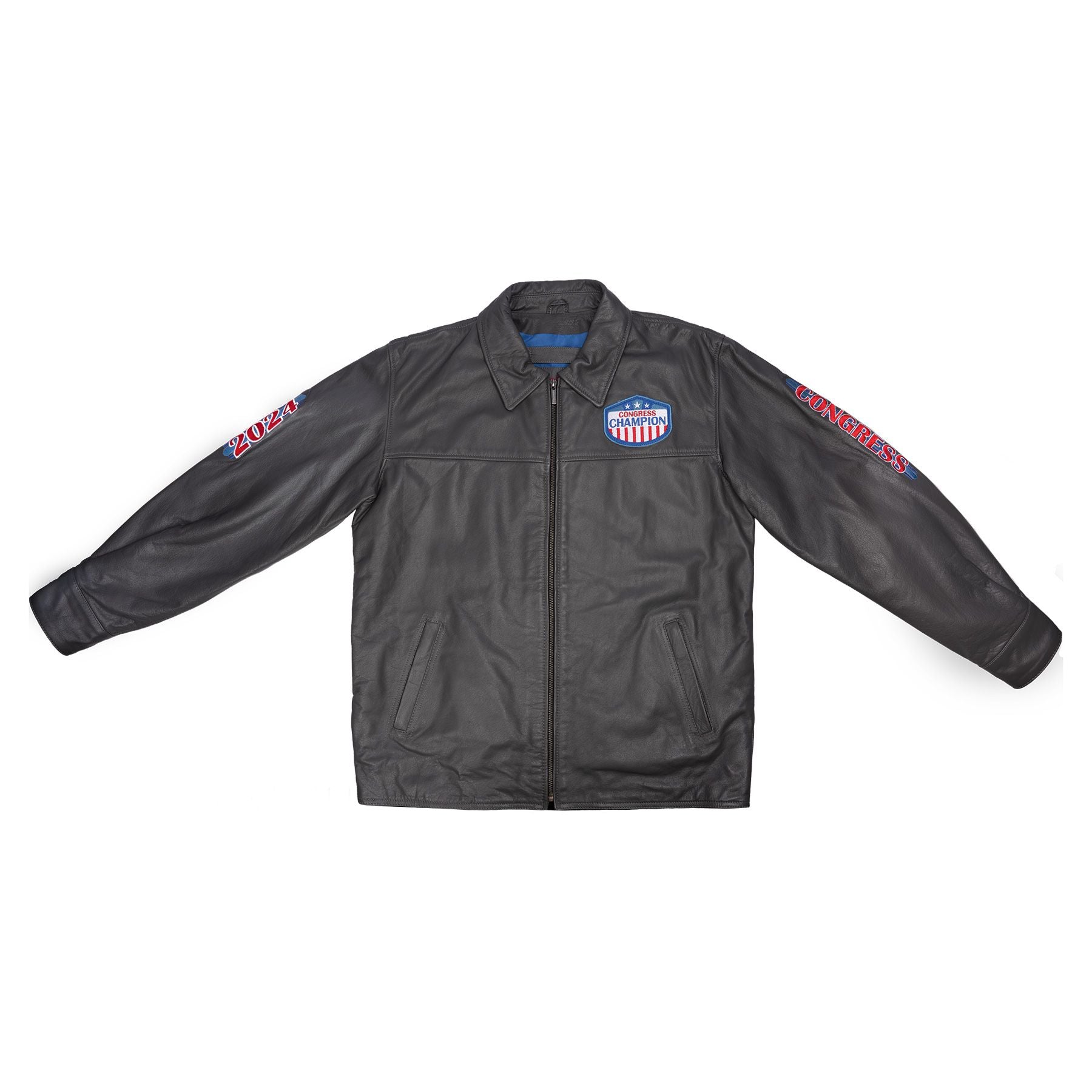 2024 Quarter Horse Congress Standard Fit Leather Jacket