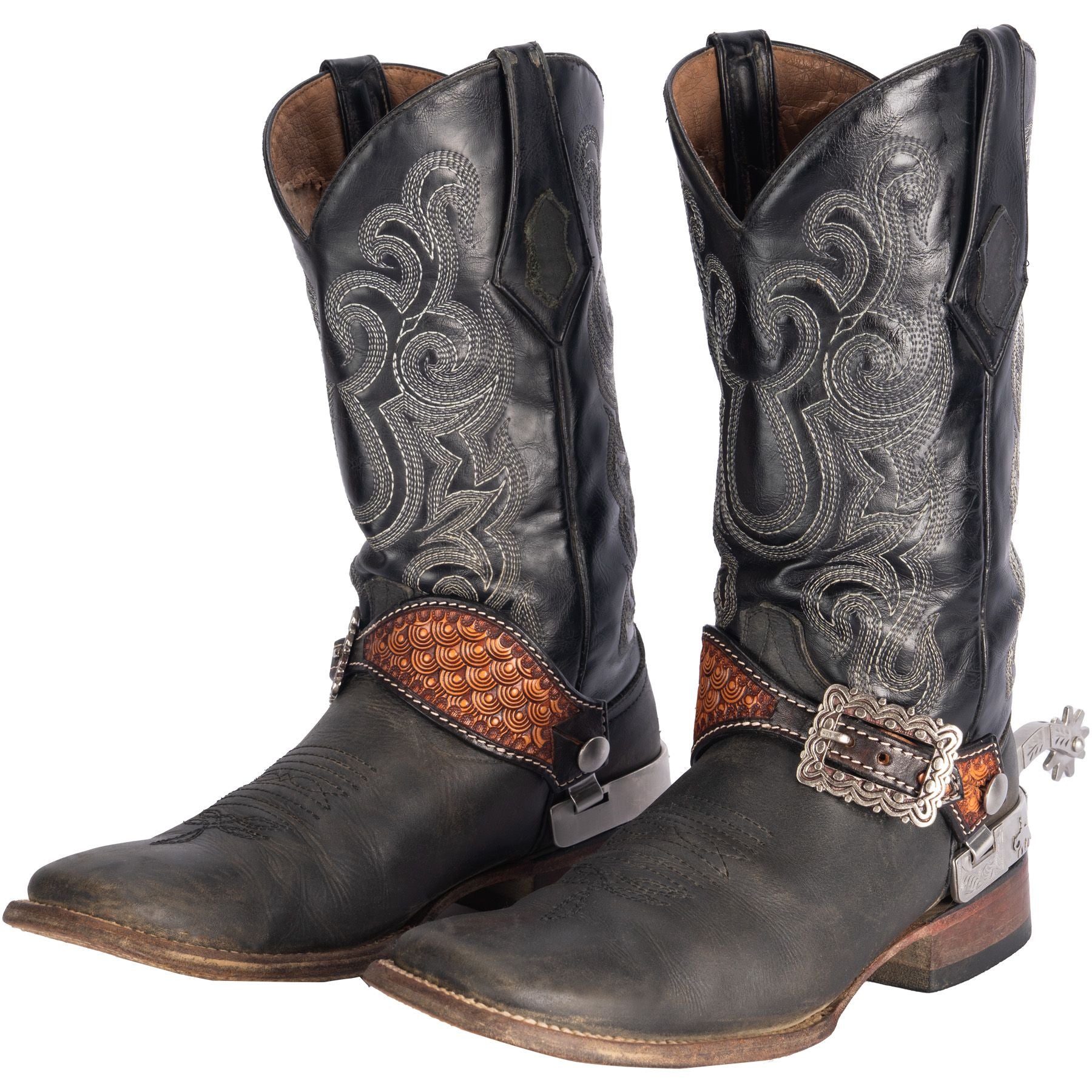 Schneiders® Catteman's Crest Western Spur Straps