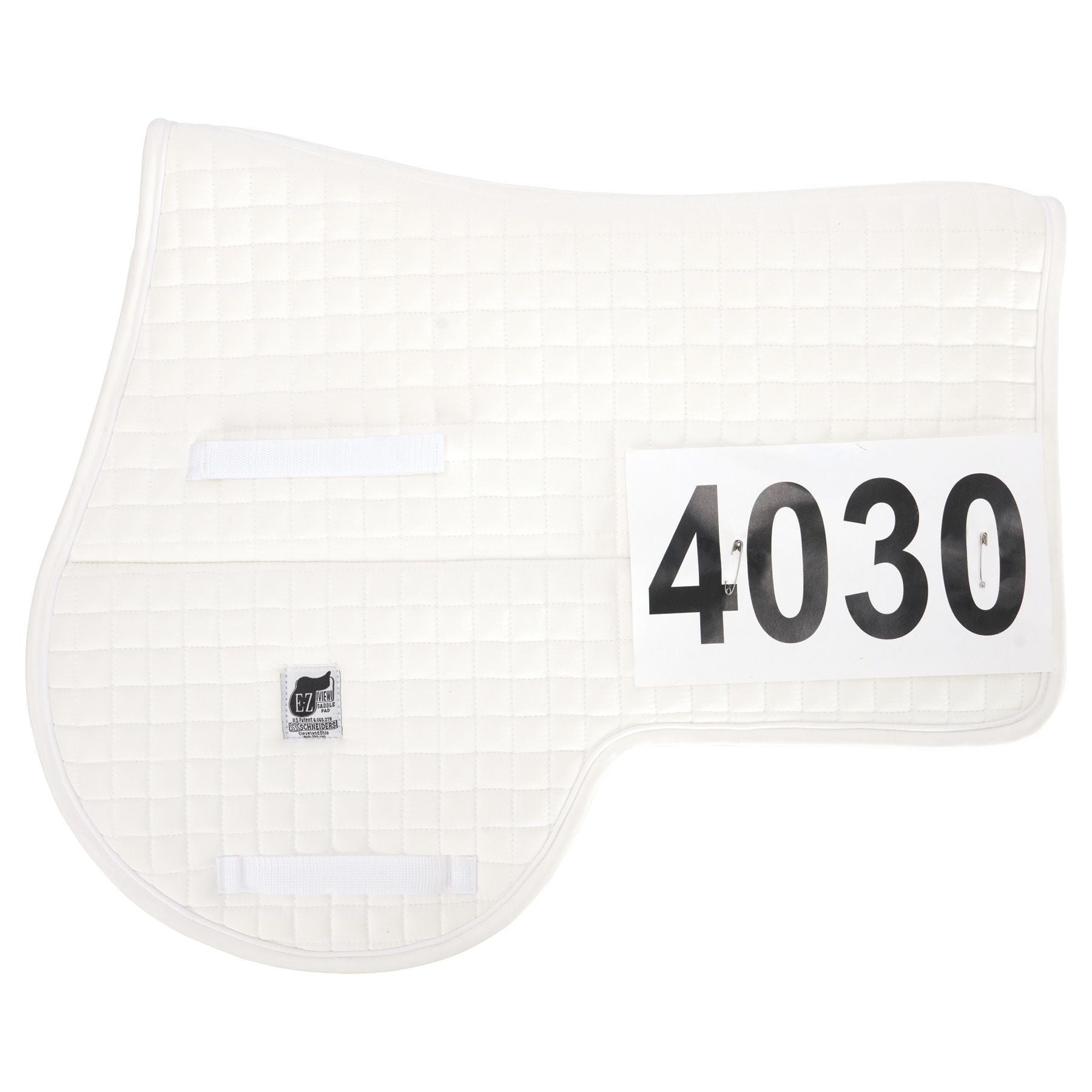 Schneiders® E-Z View® Pin-On Wither Relief Quilted Hunter Saddle Pad