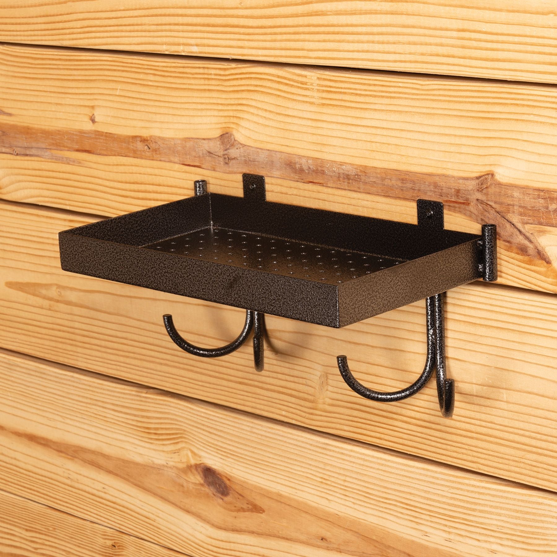 Schneiders® Easy-Up® Pro 14" Grooming Shelf with Tack Hooks