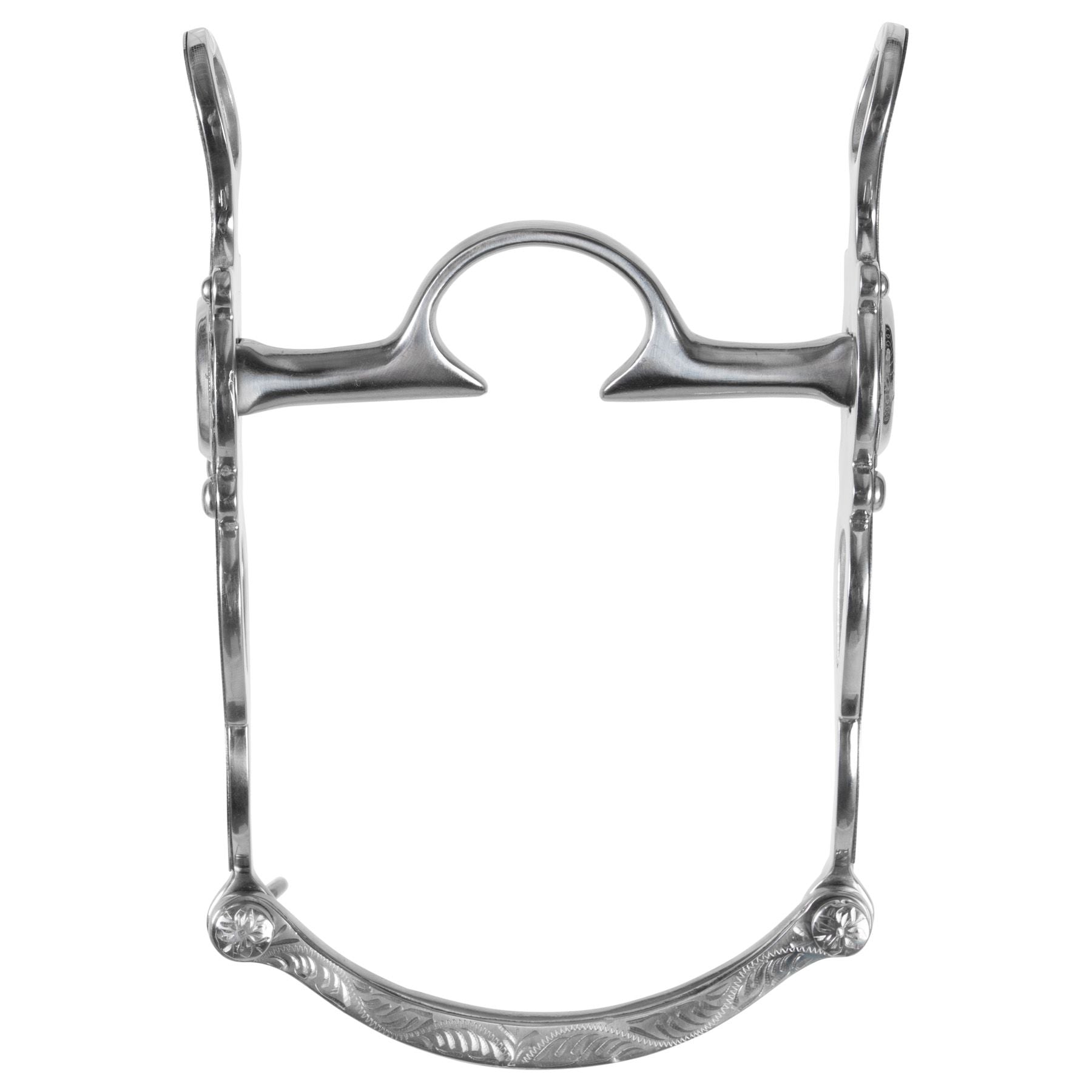 Schneiders® C Port Engraved Stainless Steel Arabian Show Bit