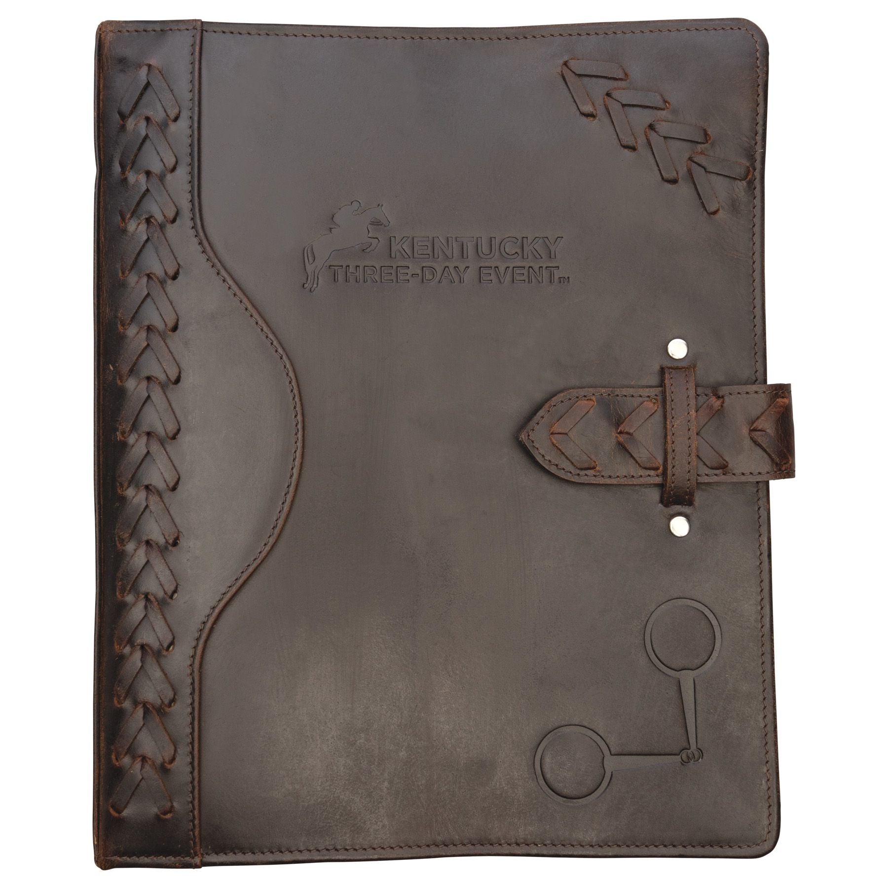 K3DE Leather Binder Padfolio