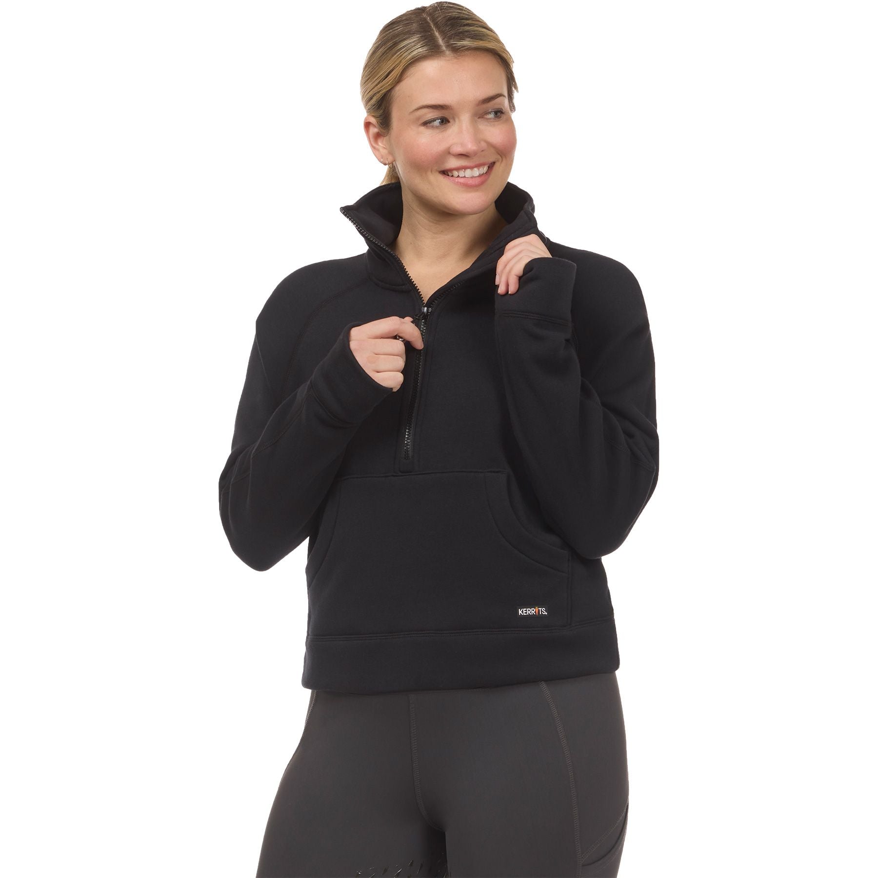 Kerrits® Etched Equine Half Zip Sweatshirt