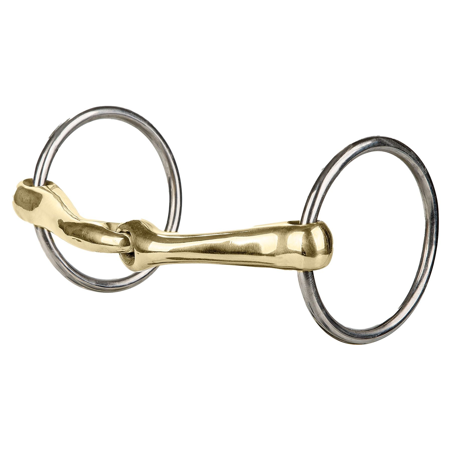 Sanft™ German Silver Demi Anky 16 mm Loose Ring Snaffle Bit